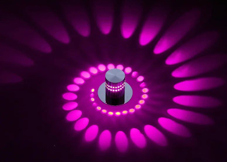 Modern LED Color-Changing Wall Light Fixture
