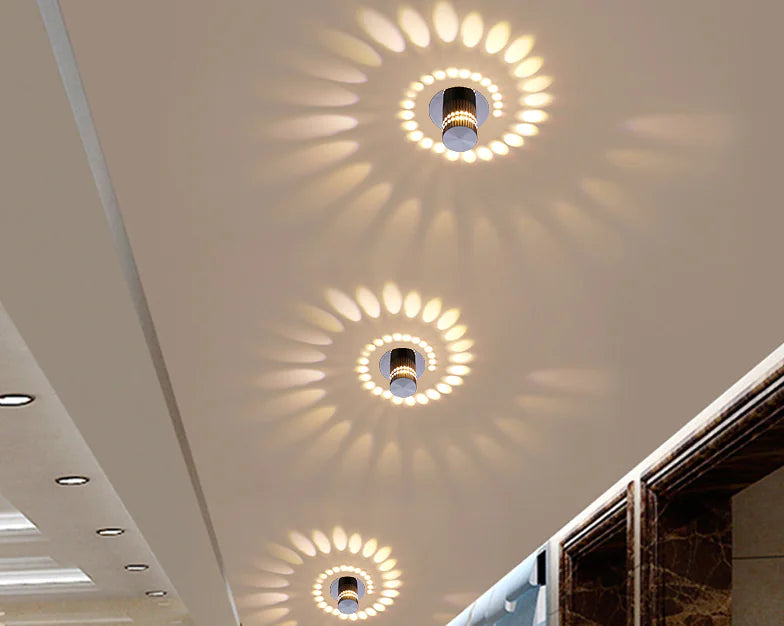 Modern LED Color-Changing Wall Light Fixture
