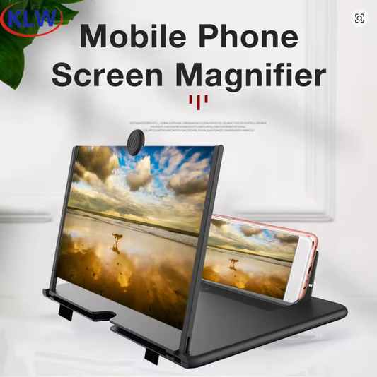3D Phone Screen Magnifier - Portable Mobile Cinema Stand
