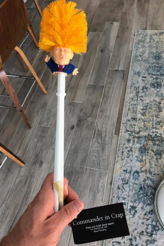 Novelty Trump Toilet Brush