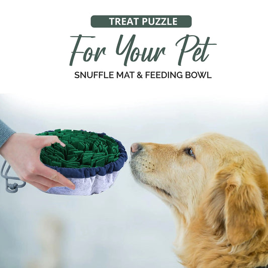 Adjustable Pet Puzzle Mat – Snuffle Training Toy for Dogs & Cats