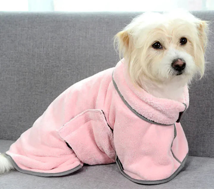 🐾 Fast-Dry Pet Towel – Super Absorbent & Cozy Wrap