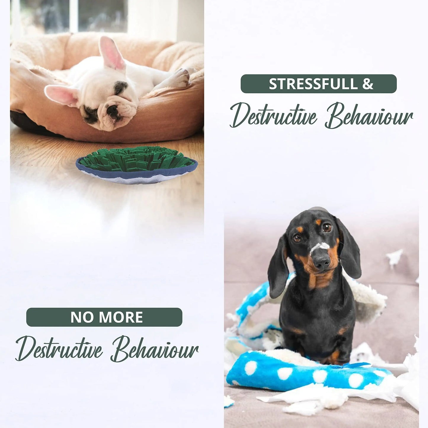 Adjustable Pet Puzzle Mat – Snuffle Training Toy for Dogs &amp; Cats